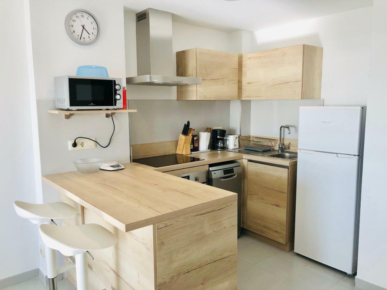 Roc Mar 3 3D - Apartamento Cerca Del Centro Y De La Playa - Terraza Con Vistas Al Mar Y Al Puerto Roses Exterior foto